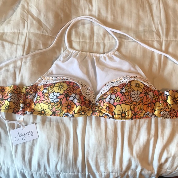 NWT Jaymes Swimwear Poppy Top- Australian size 6 - Picture 3 of 3